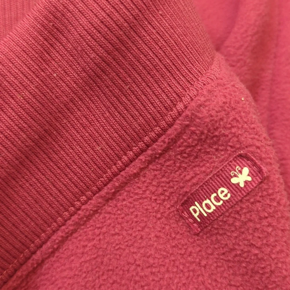 🌻 The Children's Place Girls Fuchsia Fleece Flared Sweatpants Size 6X/7